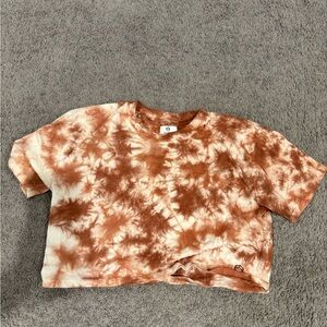 Zumiez Zine Rust Tie-Dye Shirt